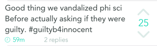 Illustration for article titled Here's What UVA Students Are Saying About Rolling Stone on YikYak